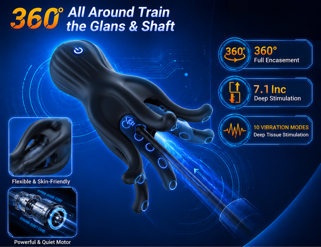 🐙【Octopus-tentacle prostate massager】-💪Clear away all obstacles—become stronger, more enduring, and more explosive.🧱