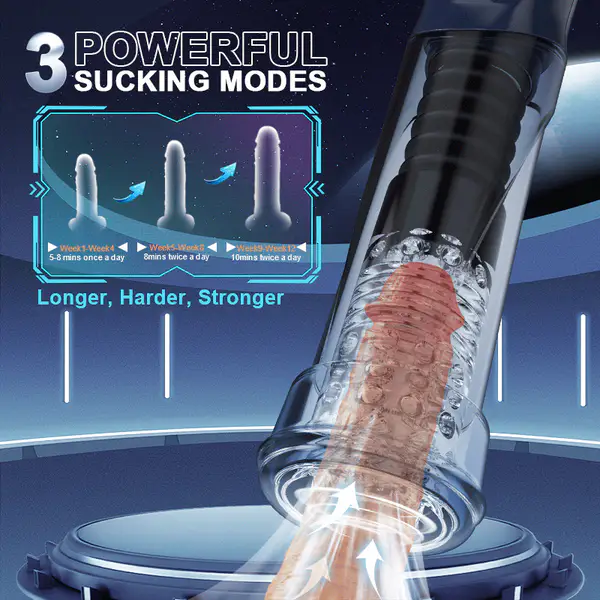 👑The latest hot-selling low-priced model-💥Next Level Vibrating Sucking Penis Pump