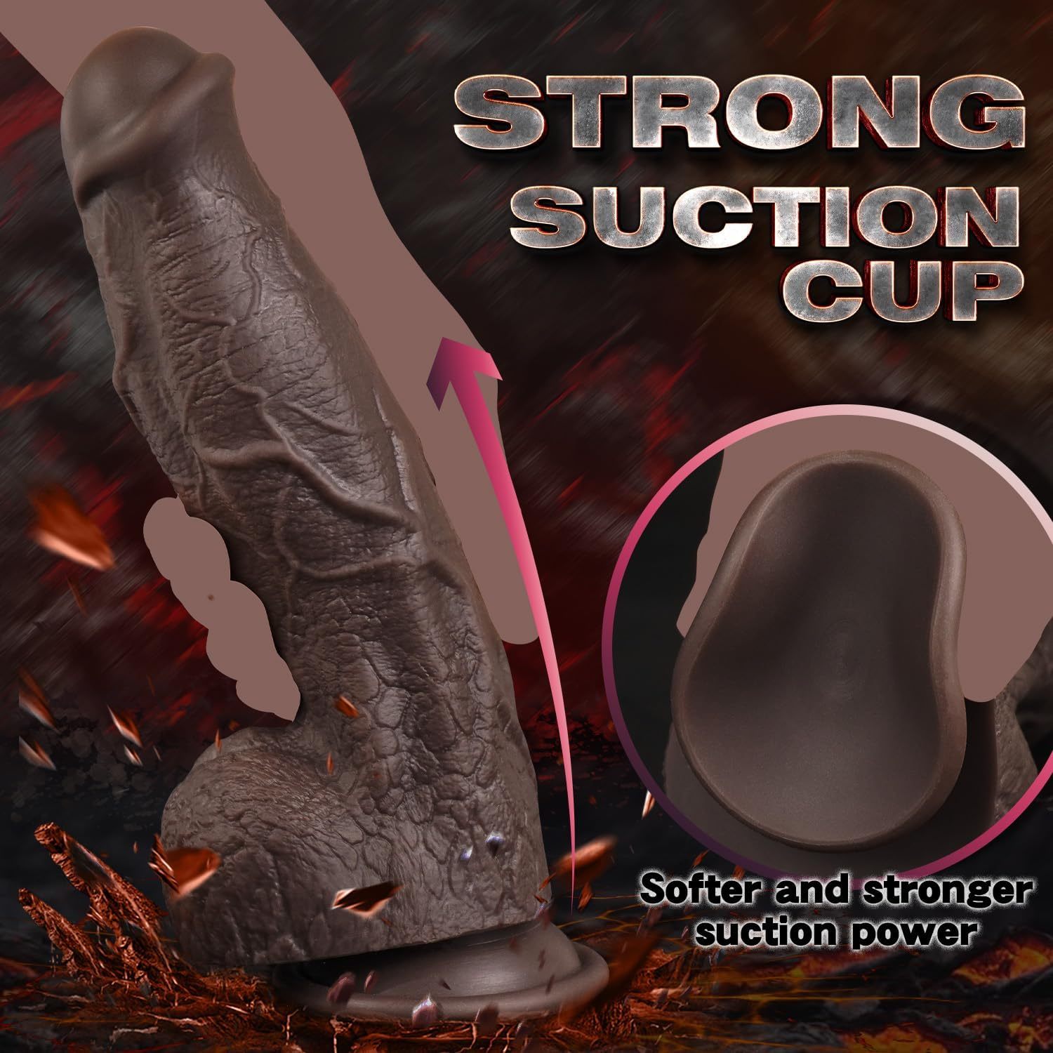 💥2024 Strong Series is specially launched😍-Bad dragon Thick Black Dildo