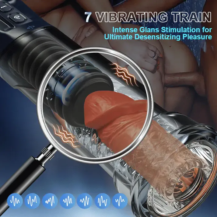 👑The latest hot-selling low-priced model-💥Next Level Vibrating Sucking Penis Pump