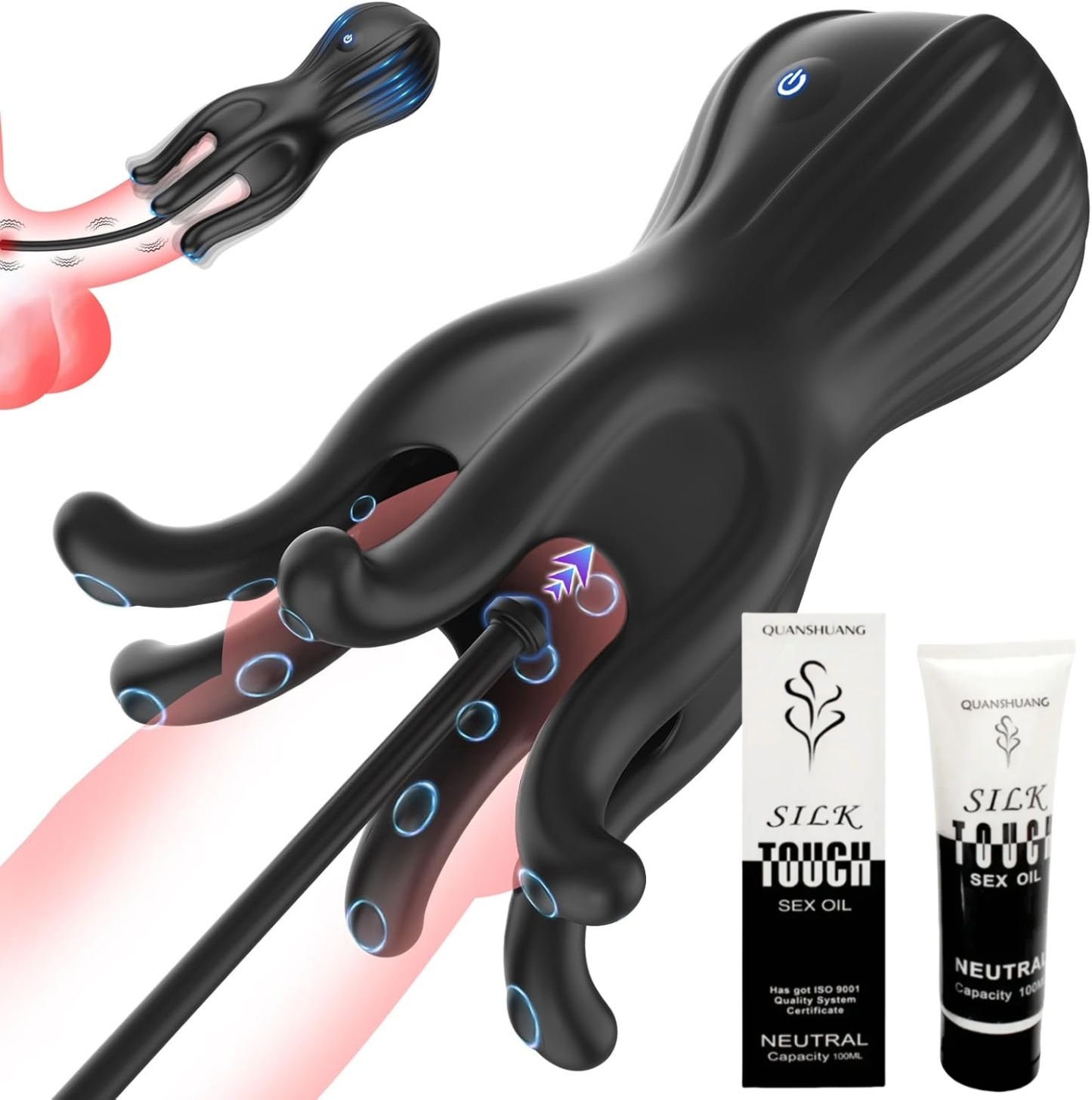 🐙【Octopus-tentacle prostate massager】-💥Clear away all obstacles—become stronger, more enduring, and more explosive.🧱