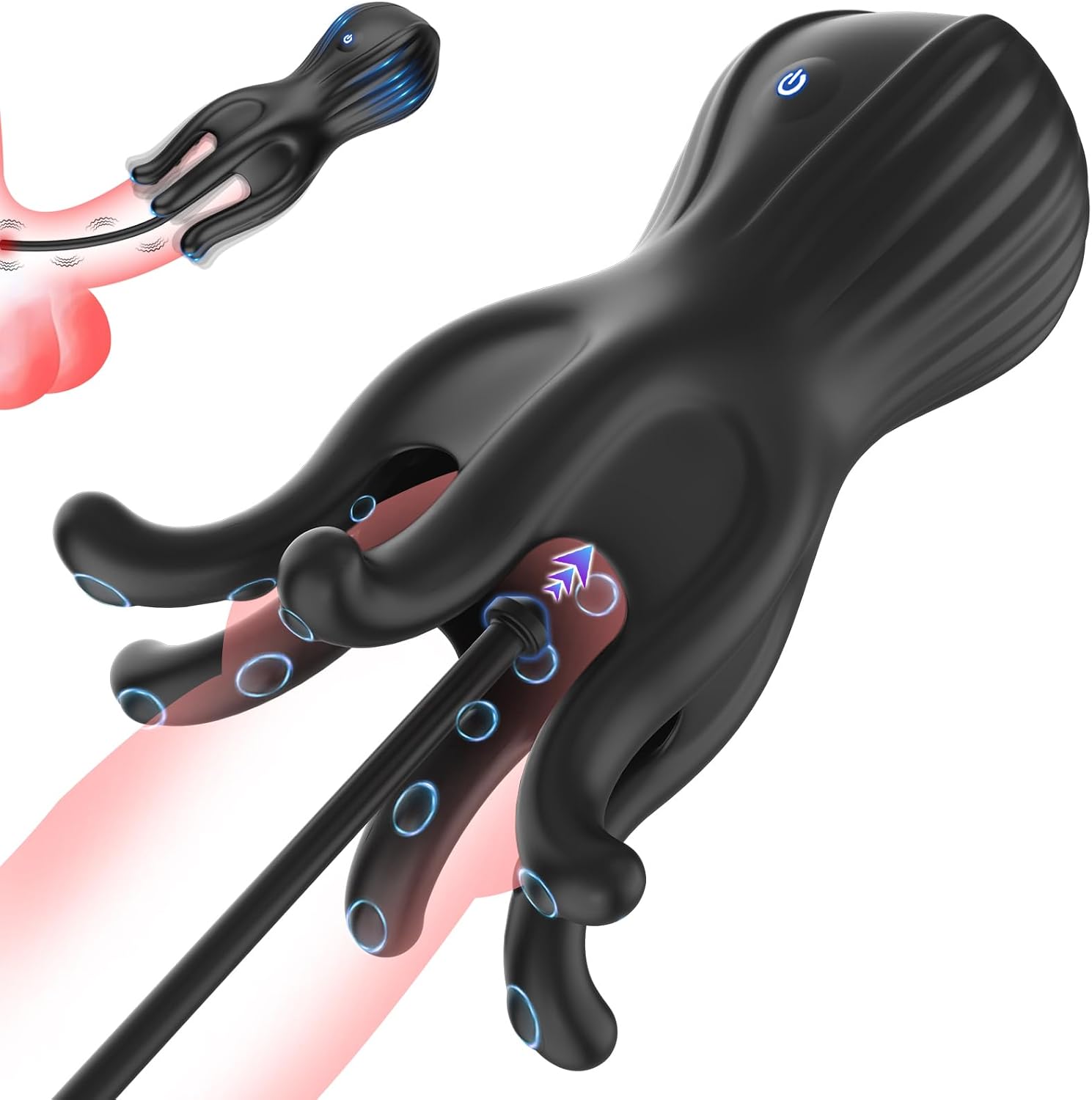 🐙【Octopus-tentacle prostate massager】-💪Clear away all obstacles—become stronger, more enduring, and more explosive.🧱