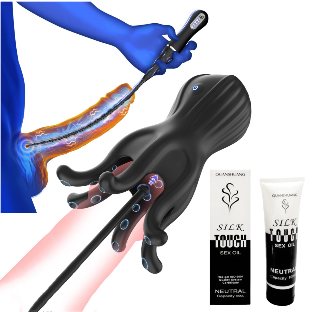 🐙【Octopus-tentacle prostate massager】-💥Clear away all obstacles—become stronger, more enduring, and more explosive.🧱