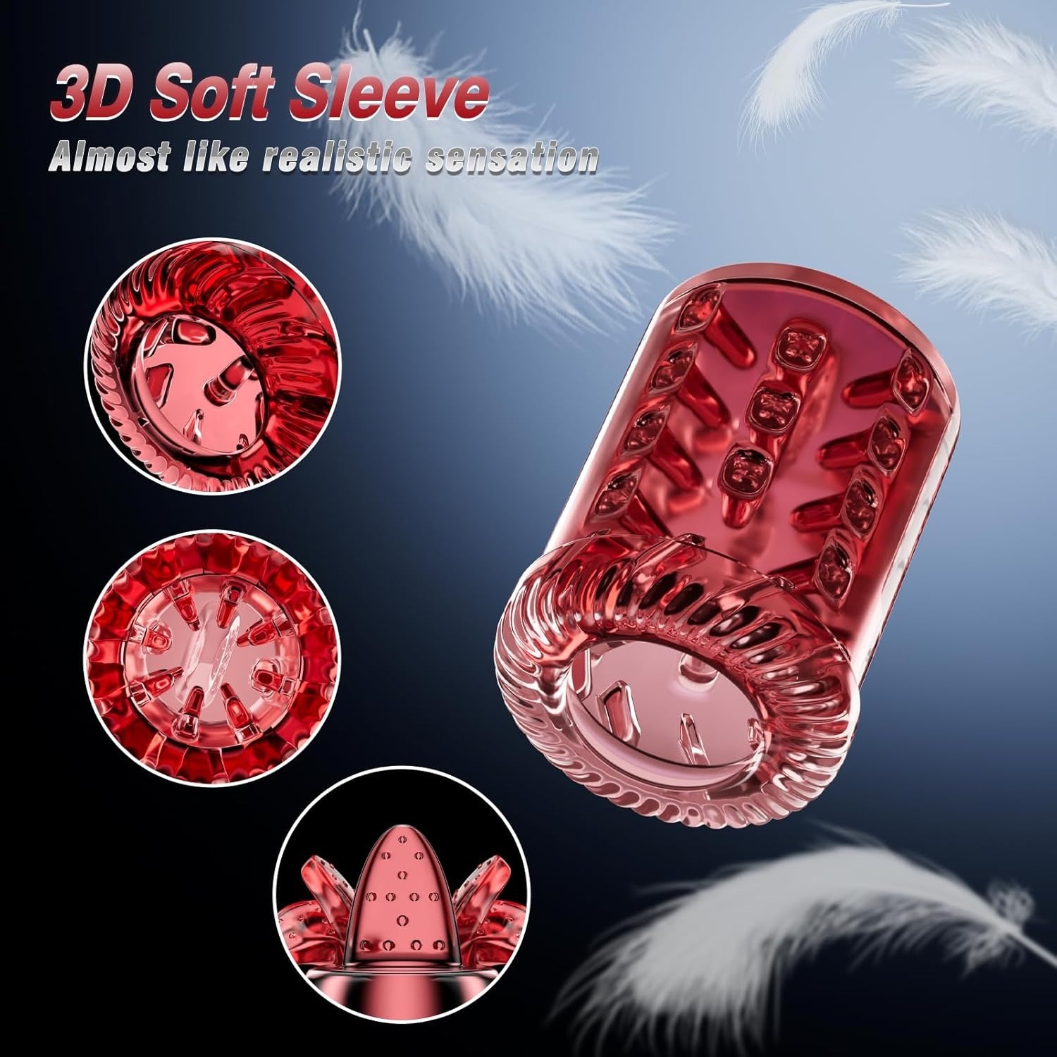 🚀Männlicher Masturbator mit Penispumpe – 🔥Rotations-, Vibrations-, Saug- und Leckfunktionen