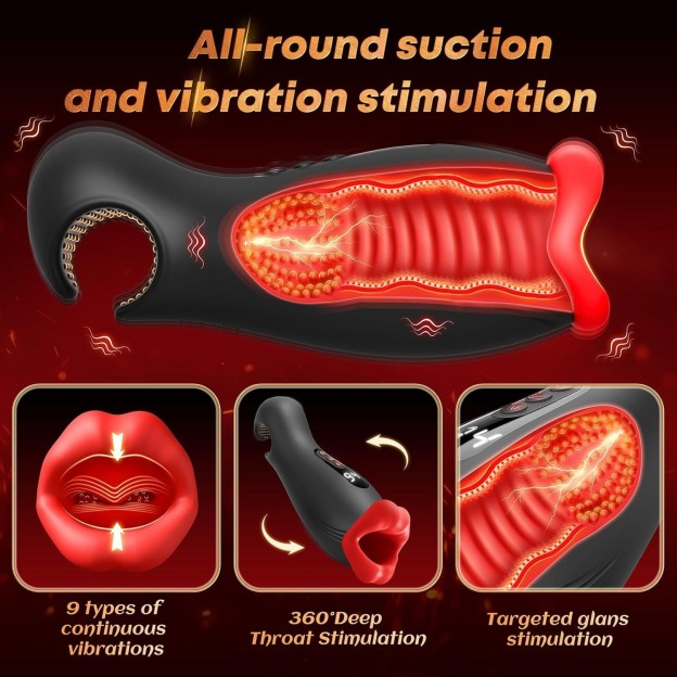 💋Succubus 🎁Double-headed enlarger, Christmas special offer💥 9 vibration modes, training device for men.