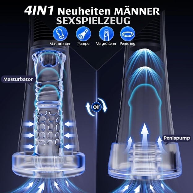 🔥🔥Die Penis-Pumpe „Sculptor“🔥🔥Forme deine Größe💪Steigere dein Vergnügen😍