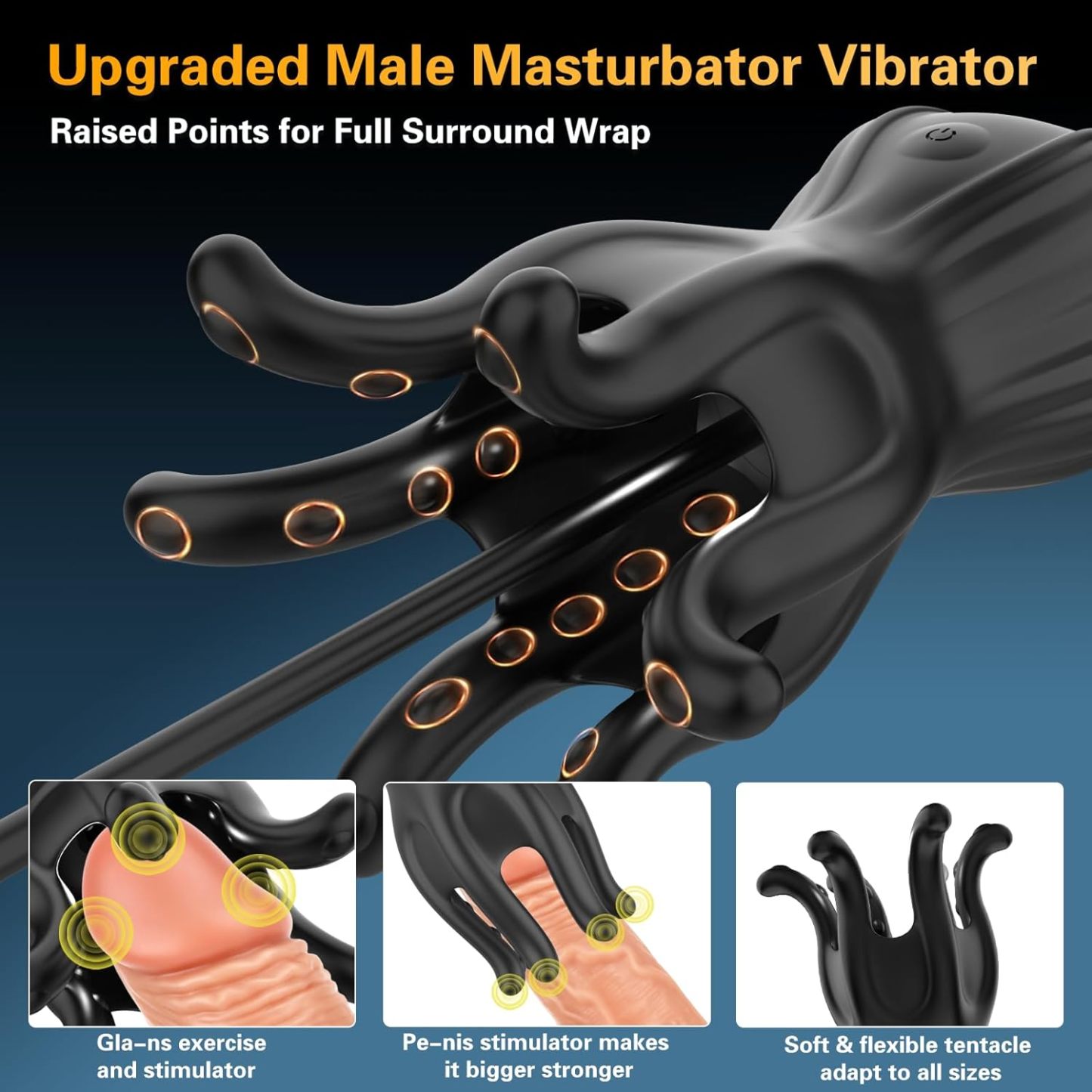 🐙【Octopus-tentacle prostate massager】-💪Clear away all obstacles—become stronger, more enduring, and more explosive.🧱