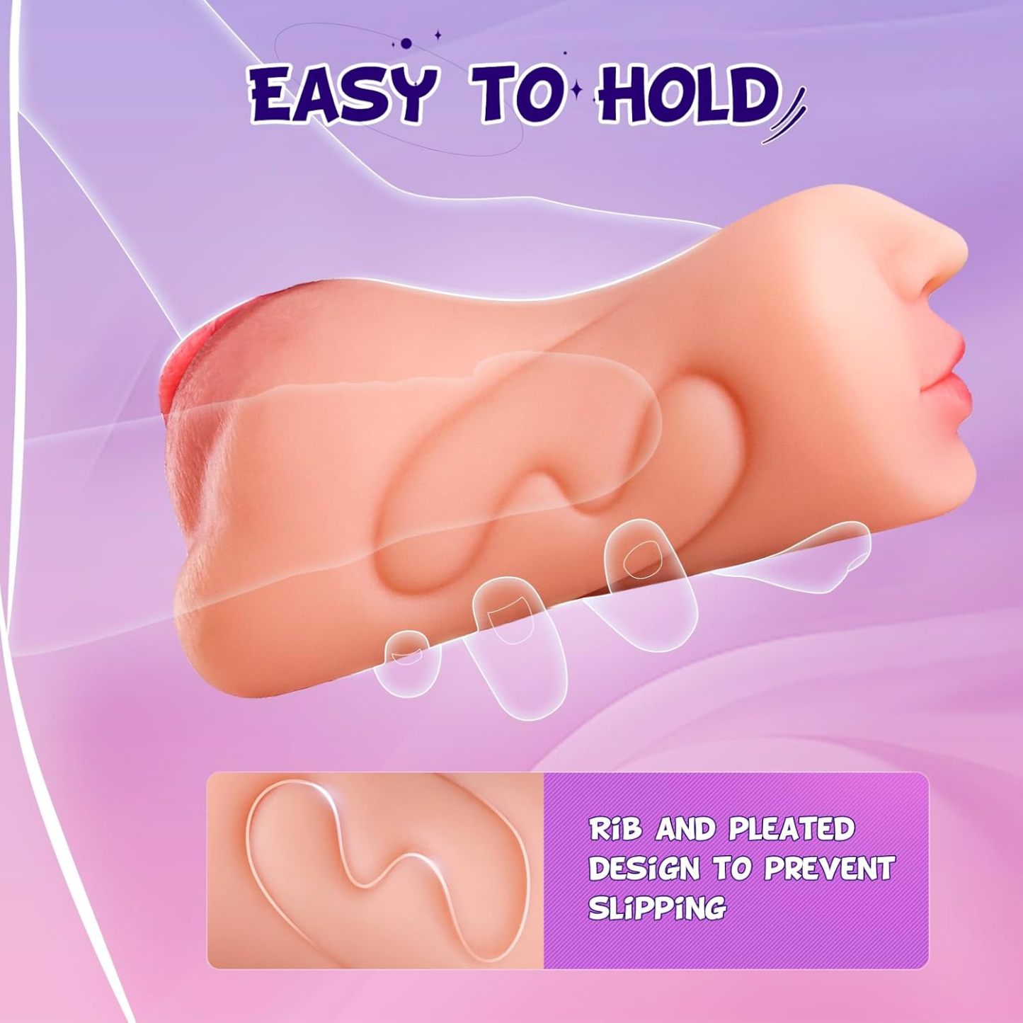 👑The latest hot-selling low-priced model-💥3D Texture Clitoris Oral Sex Pocket Pussy