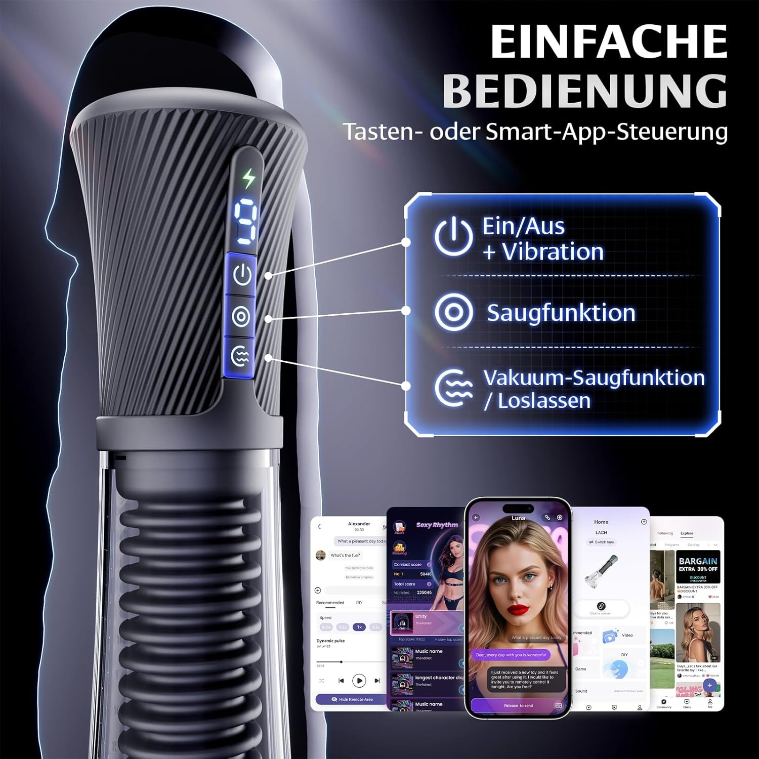 🔥🔥Die Penis-Pumpe „Sculptor“🔥🔥Forme deine Größe💪Steigere dein Vergnügen😍