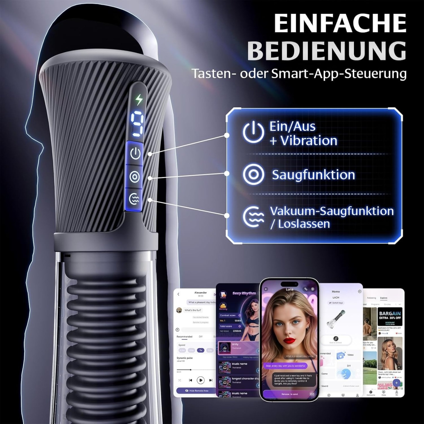 🔥🔥Die Penis-Pumpe „Sculptor“🔥🔥Forme deine Größe💪Steigere dein Vergnügen😍