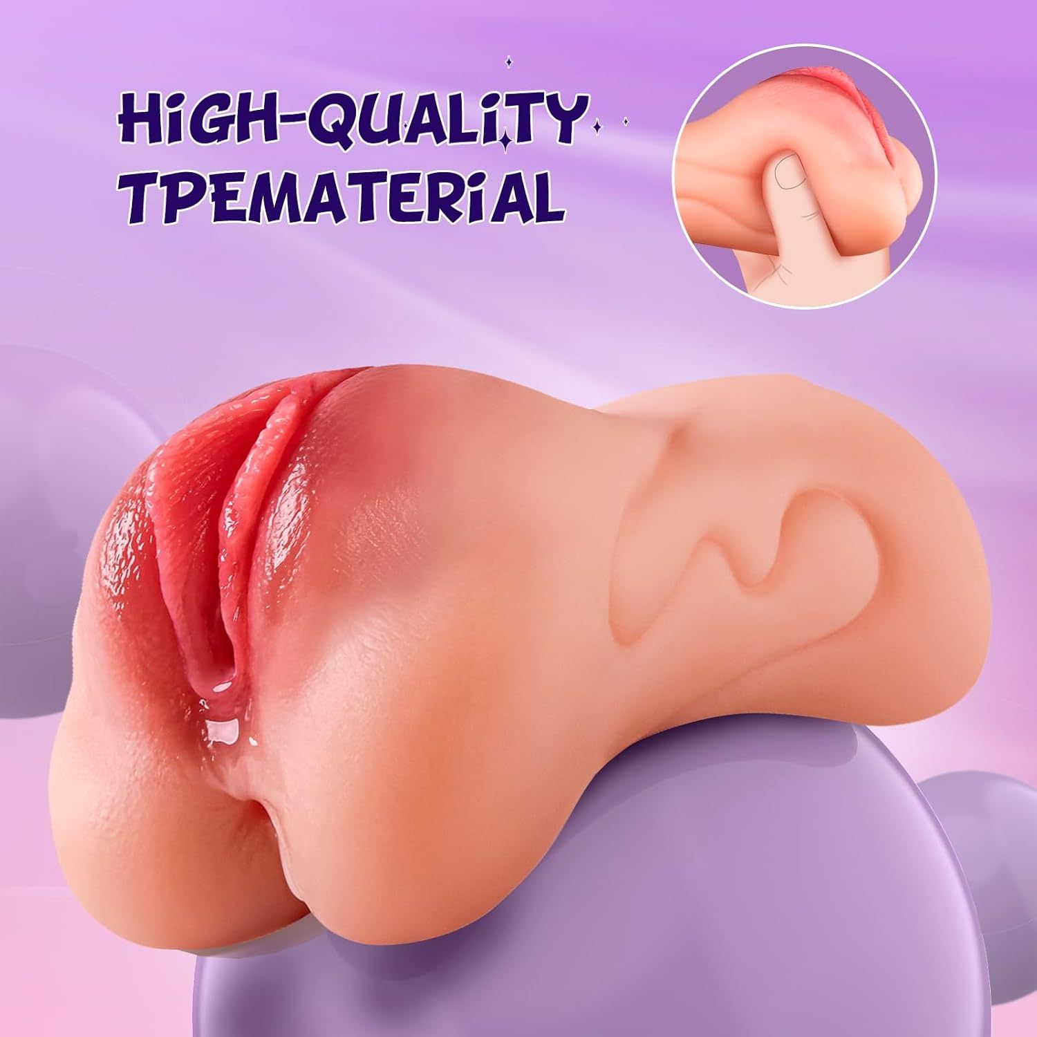 👑The latest hot-selling low-priced model-💥3D Texture Clitoris Oral Sex Pocket Pussy