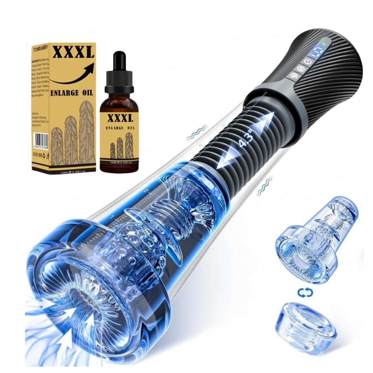 🔥🔥Die Penis-Pumpe „Sculptor“🔥🔥Forme deine Größe💪Steigere dein Vergnügen😍