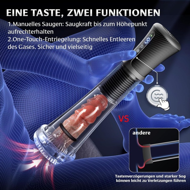 🔥🔥Die Penis-Pumpe „Sculptor“🔥🔥Forme deine Größe💪Steigere dein Vergnügen😍