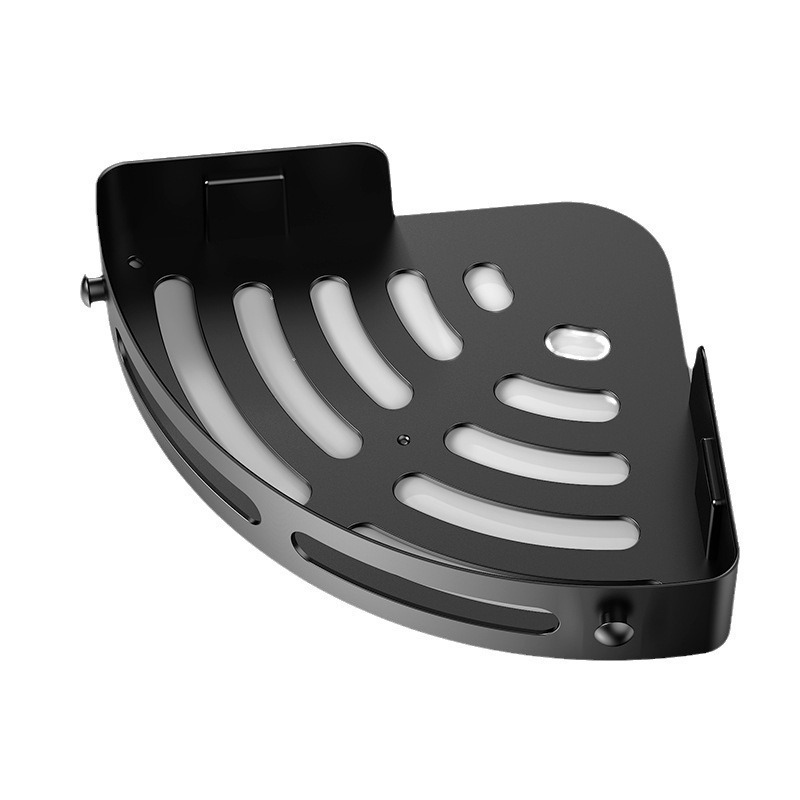 ✨Corner Shelves Shower Storage Rack, Drill Free Wall MountShower Organizer, 40lbs Load Capacity BathroomAccesso