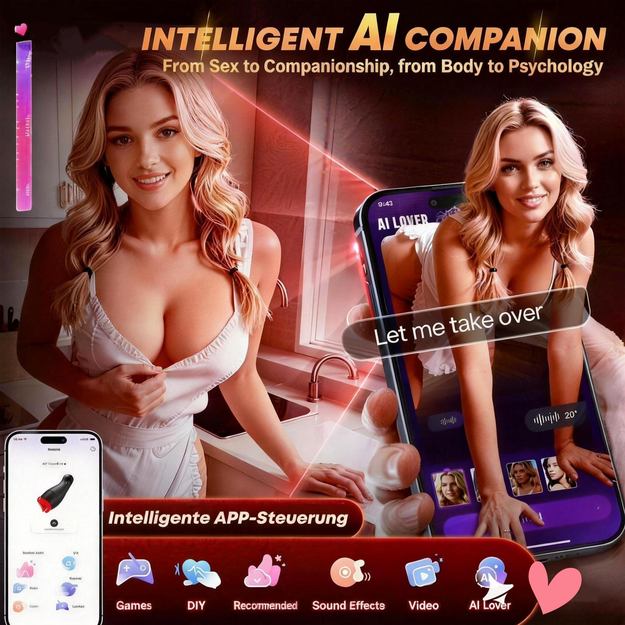 💋Succubus 🎁Double-headed penis enlarger, New Year 2026 special offer!💥 9 vibration modes, men's training device.