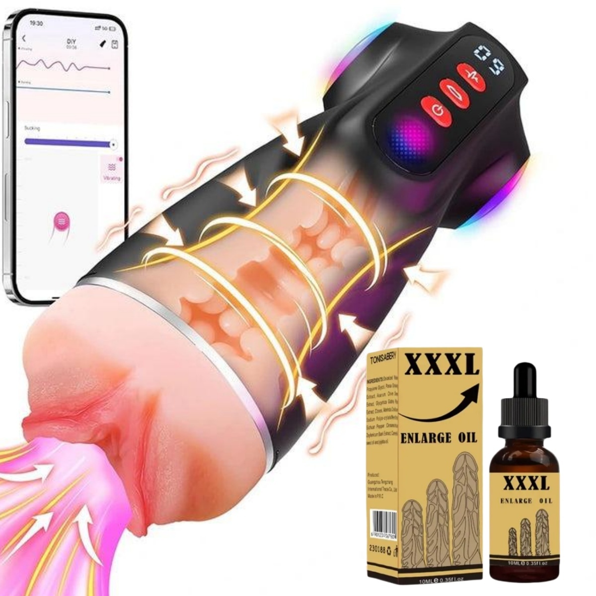 🎁2025 Verkaufsschlager unter den Masturbationsspielzeugen für Männer🏆 Hautfreundliches Produkt aus medizinischem Silikon