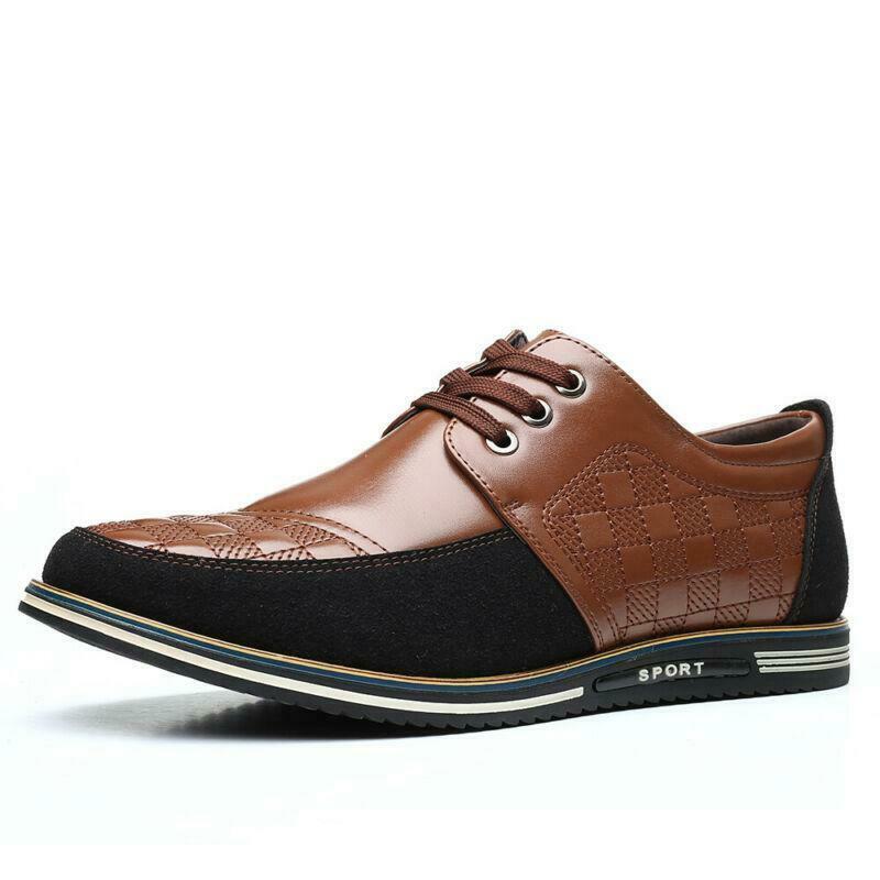 🔥Hot Sale🎁--50% OFF 🎉Men Splicing Non Slip Business Casual Comfortable Leather Oxfords