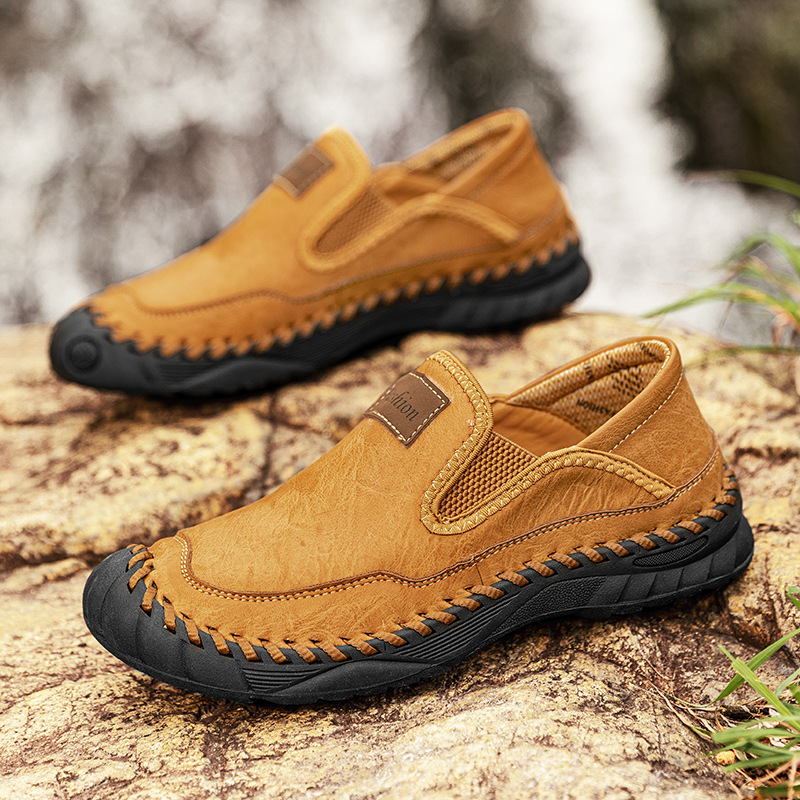 🔥Last Day Promotion 70% OFF 🎁 Men's Good Arch Support & Non-slip Outdoor Breathable Walking Shoes - loafer010