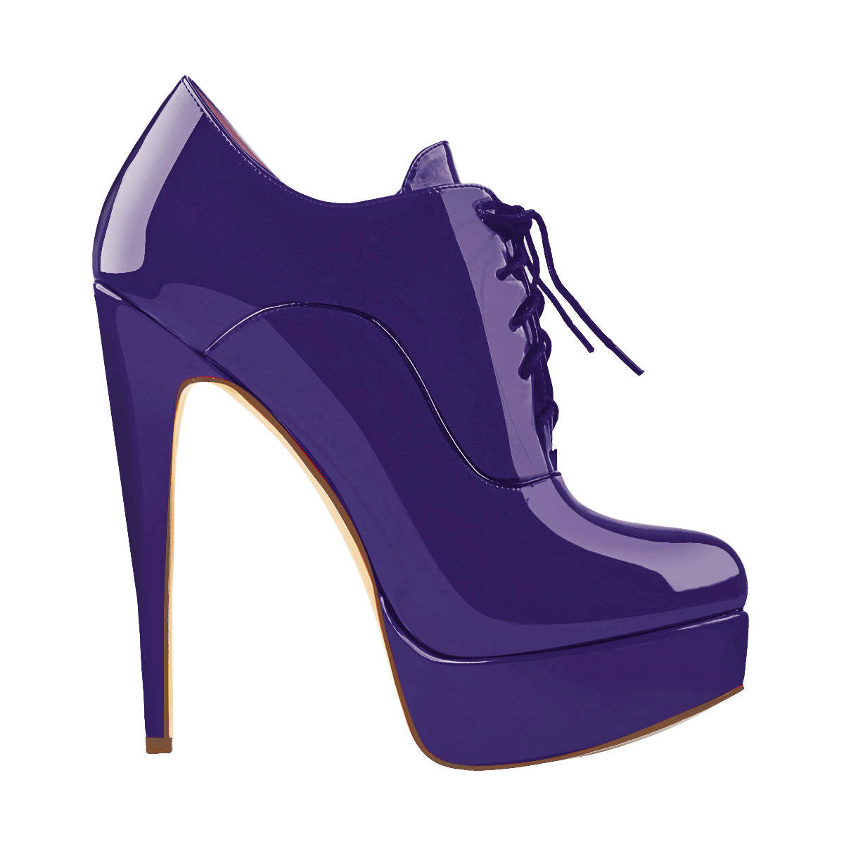 Plateau Hochfrontpumps Stiefeletten