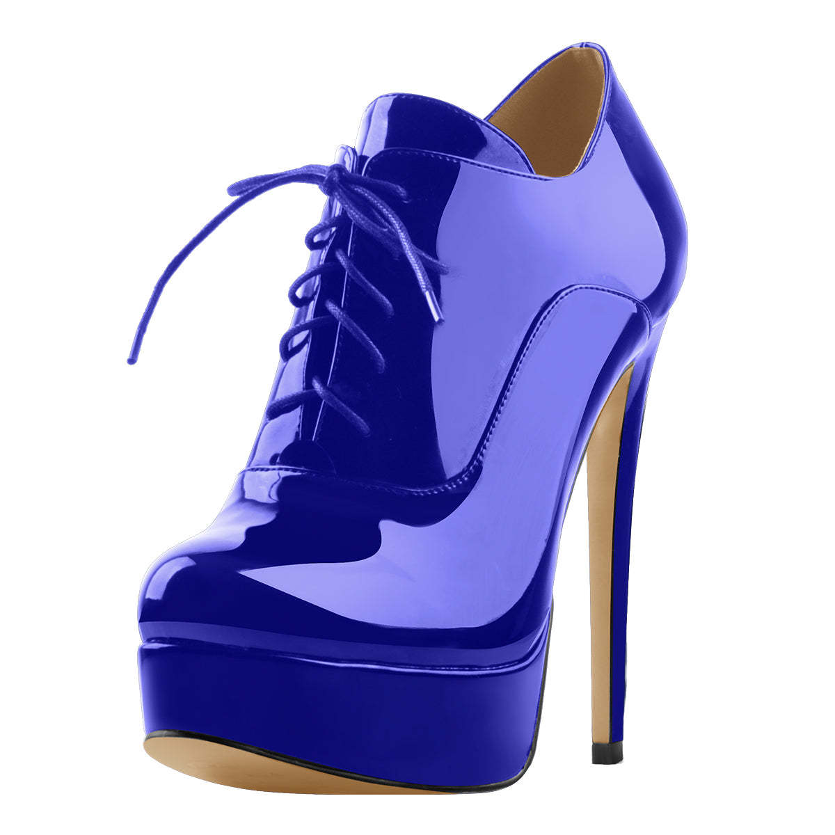 Plateau Hochfrontpumps Stiefeletten