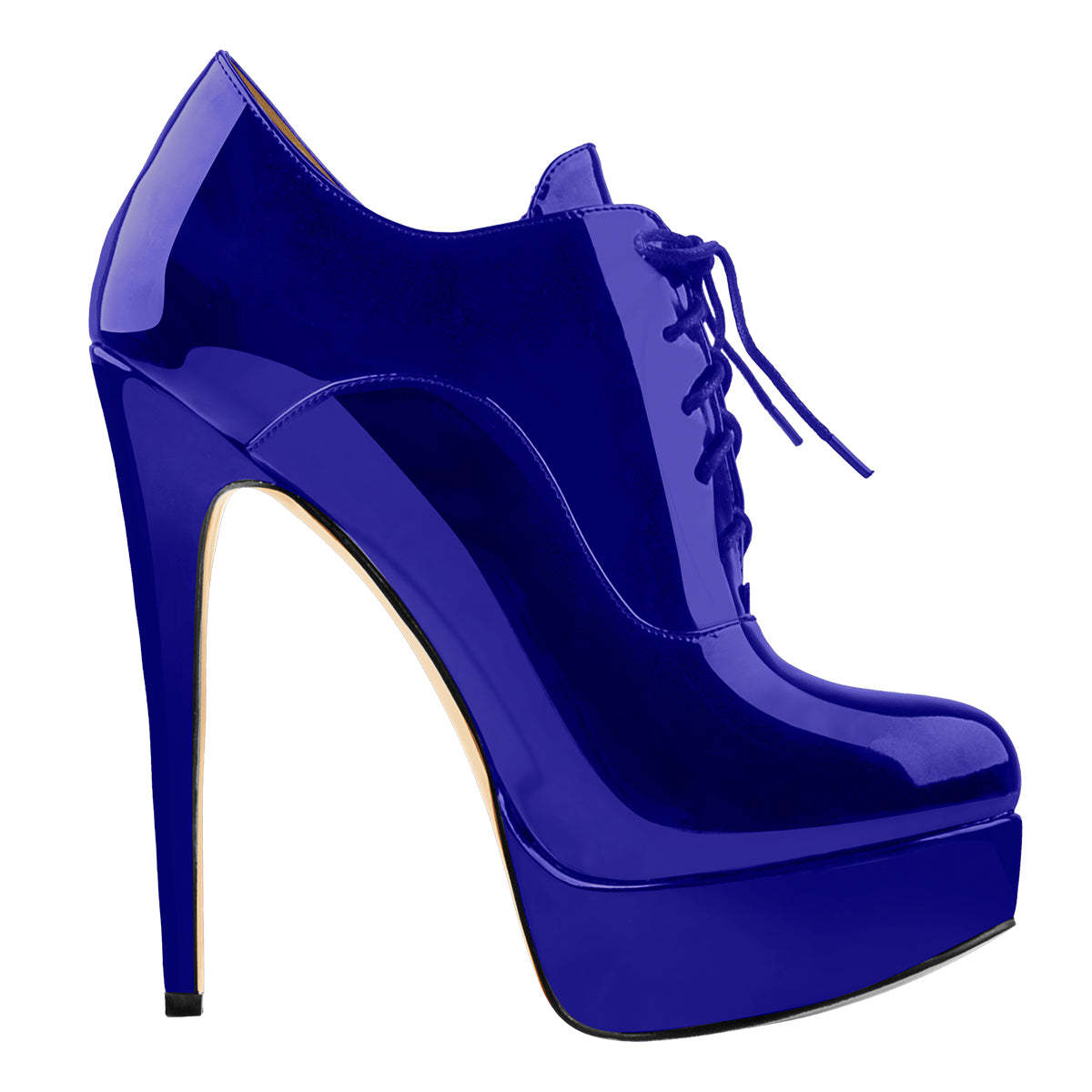 Plateau Hochfrontpumps Stiefeletten