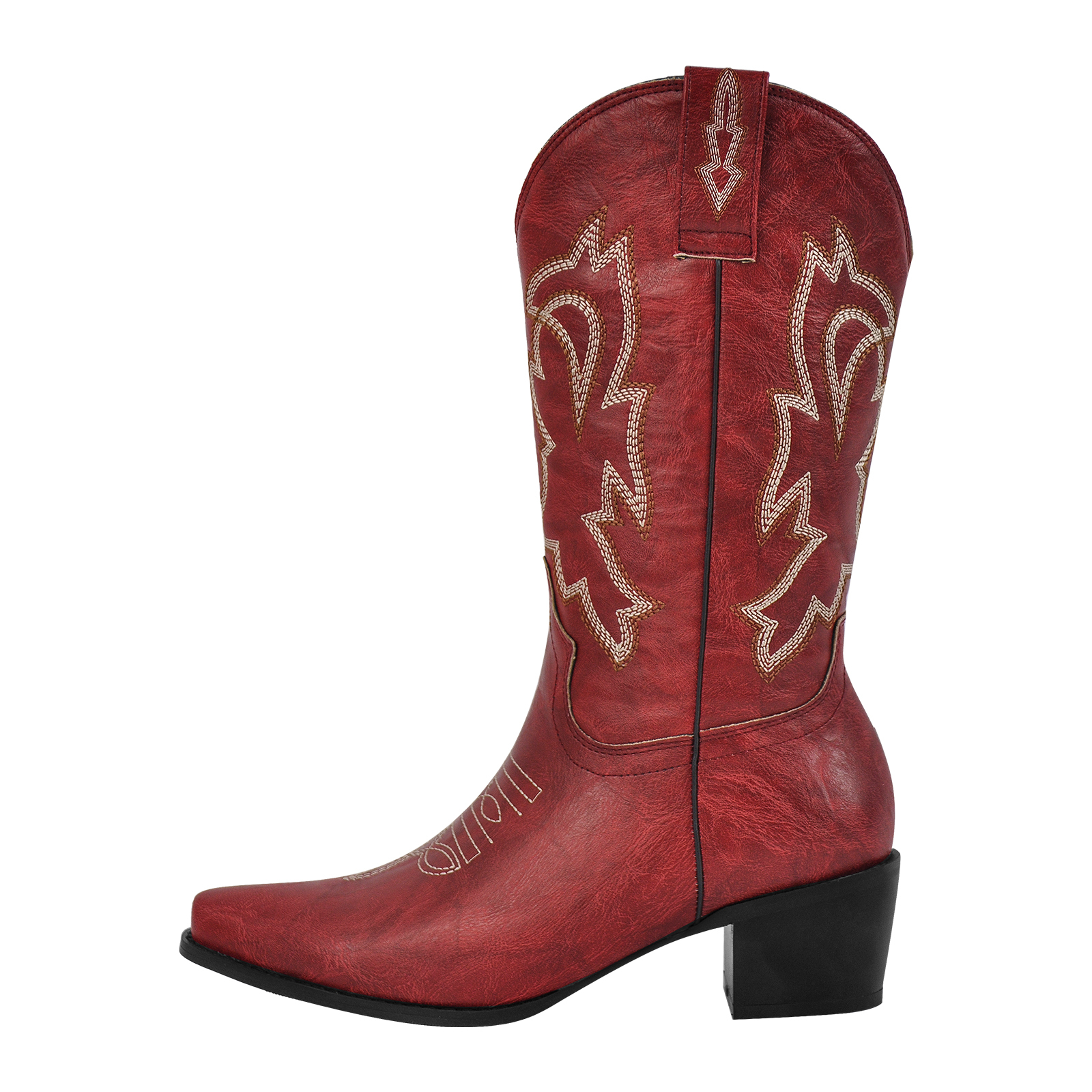 Cowboystiefel Bestickte Westernstiefel