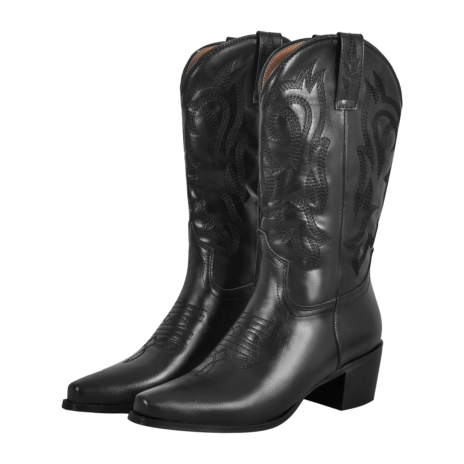 Cowboystiefel Bestickte Westernstiefel