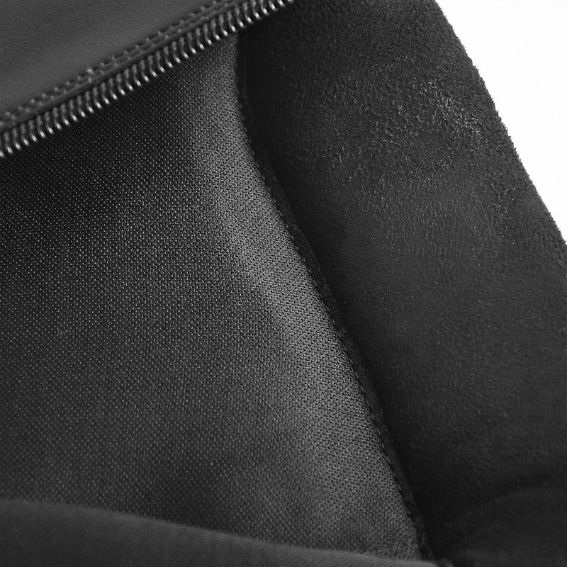 Lackleder Schnürstiefel mit Plateau