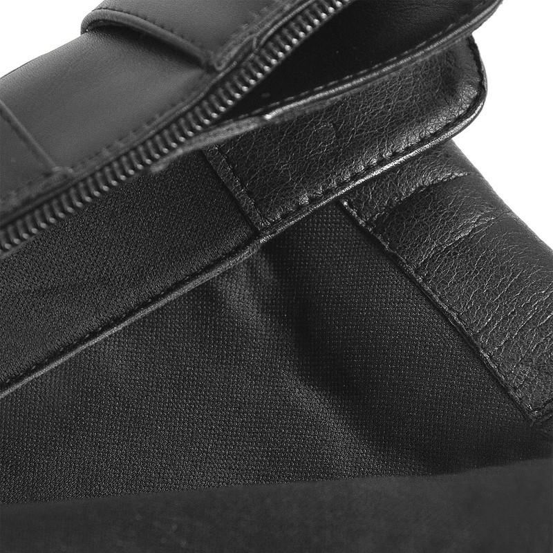 Blockabsatz Stiefeletten mit Plateau und Metallverschluss