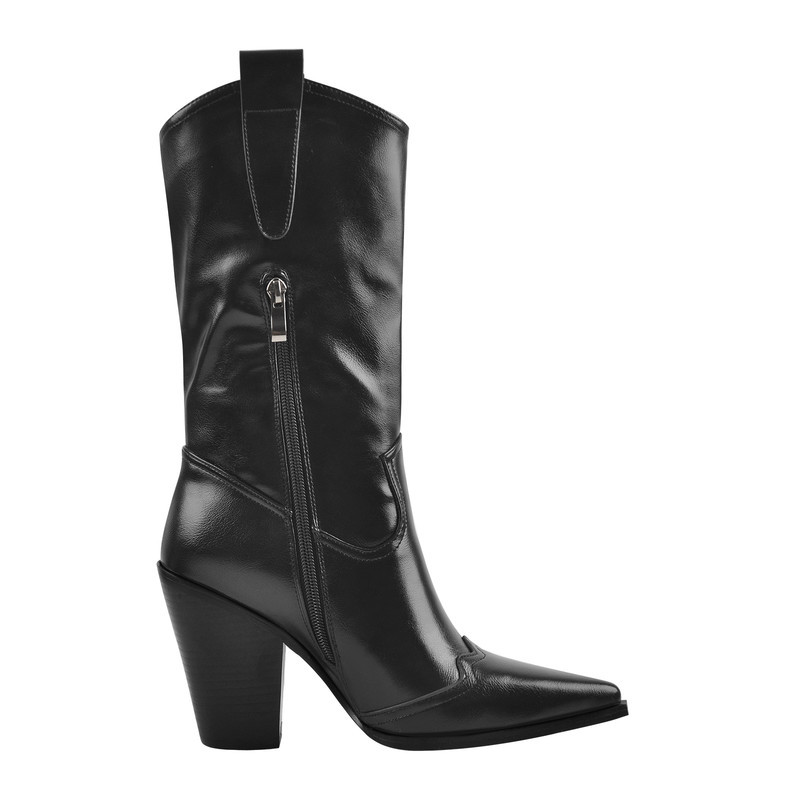 Pointed Toe Cowboy Boots Winterstiefel