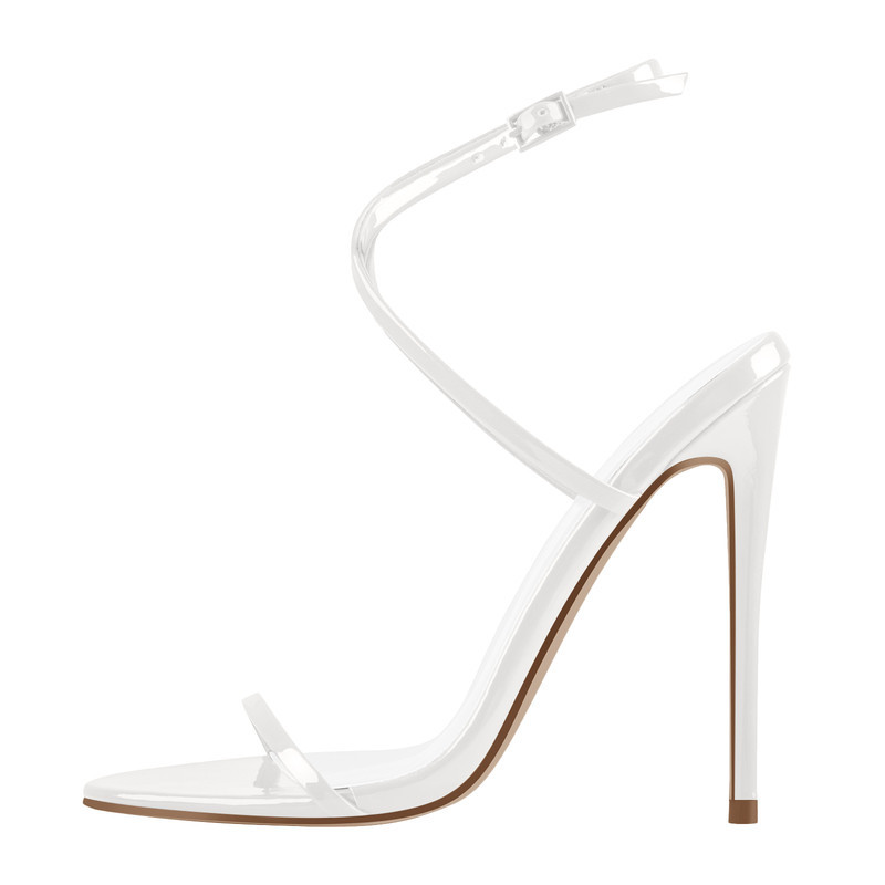 Runde Zehenpartie eleganter Stiletto Sandals