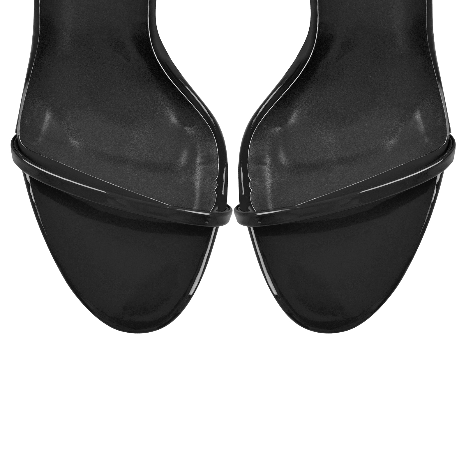 Runde Zehenpartie eleganter Stiletto Sandals