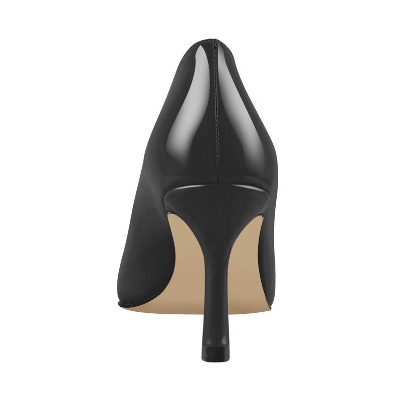 Lackleder Pumps Klassisch 3 Zoll Kitten Heel