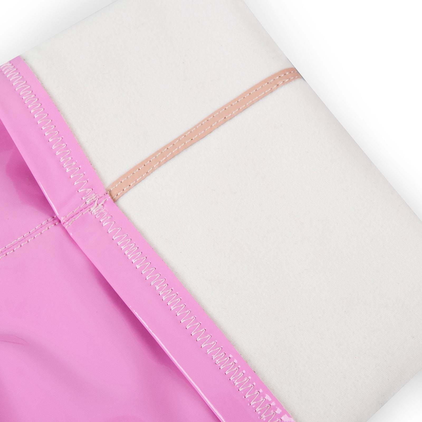 Plateau Overknee Stiefel Double Plateau Blockabsatz Elastische Stiefel Lack