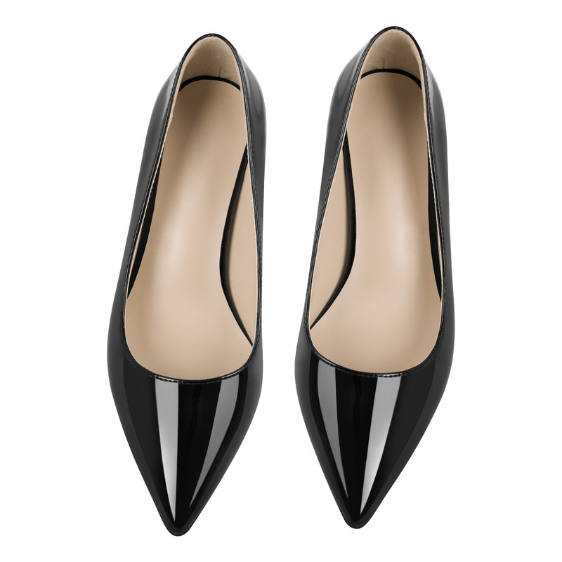 Basic Pumps mit klobigem Absatz