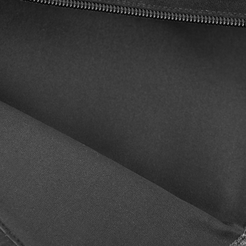 Kniehohe Suede Schnürstiefel Reißverschluss Plateau Blockabsatz