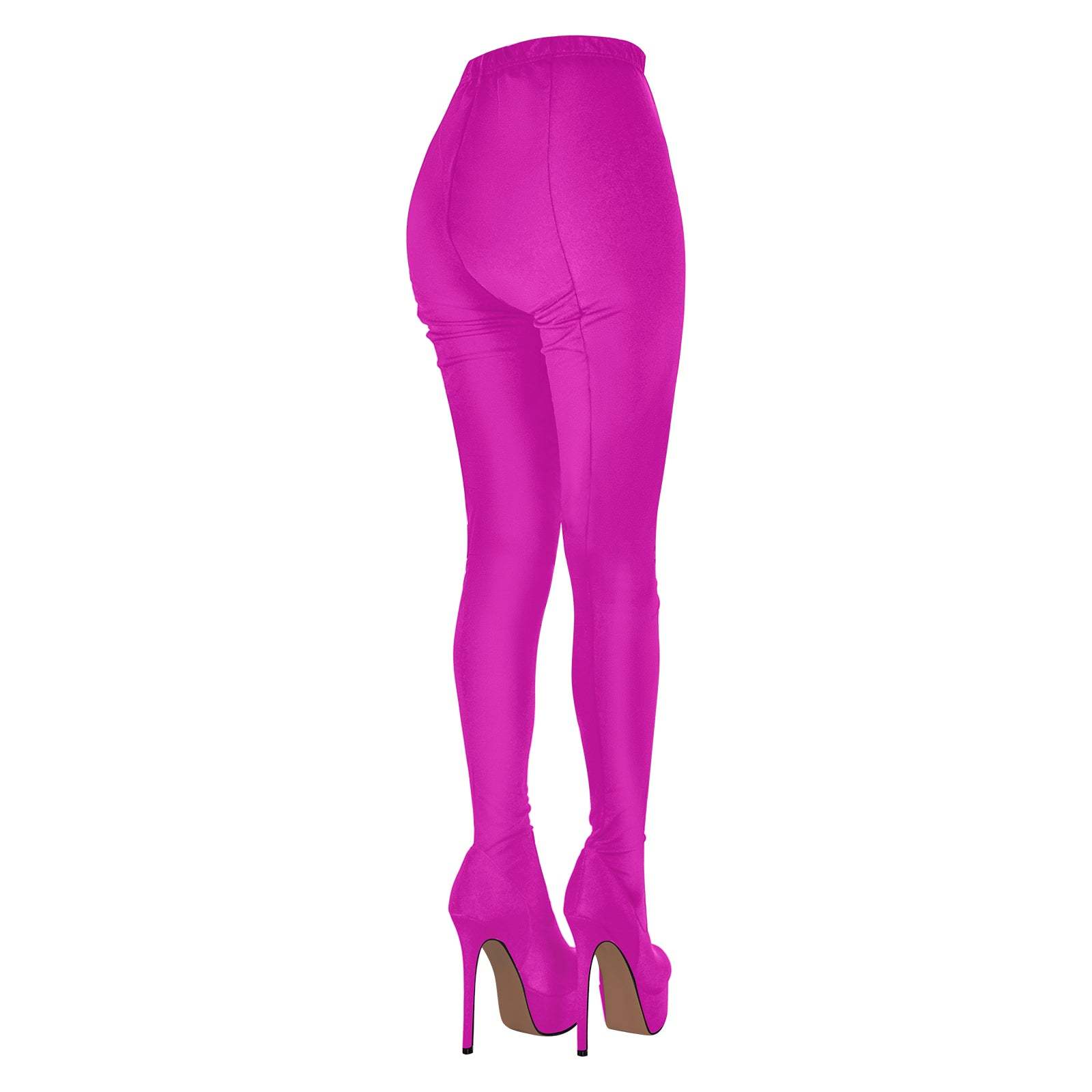 Plateau Strumpfhose Stiefel Sexy Stiletto High Heels