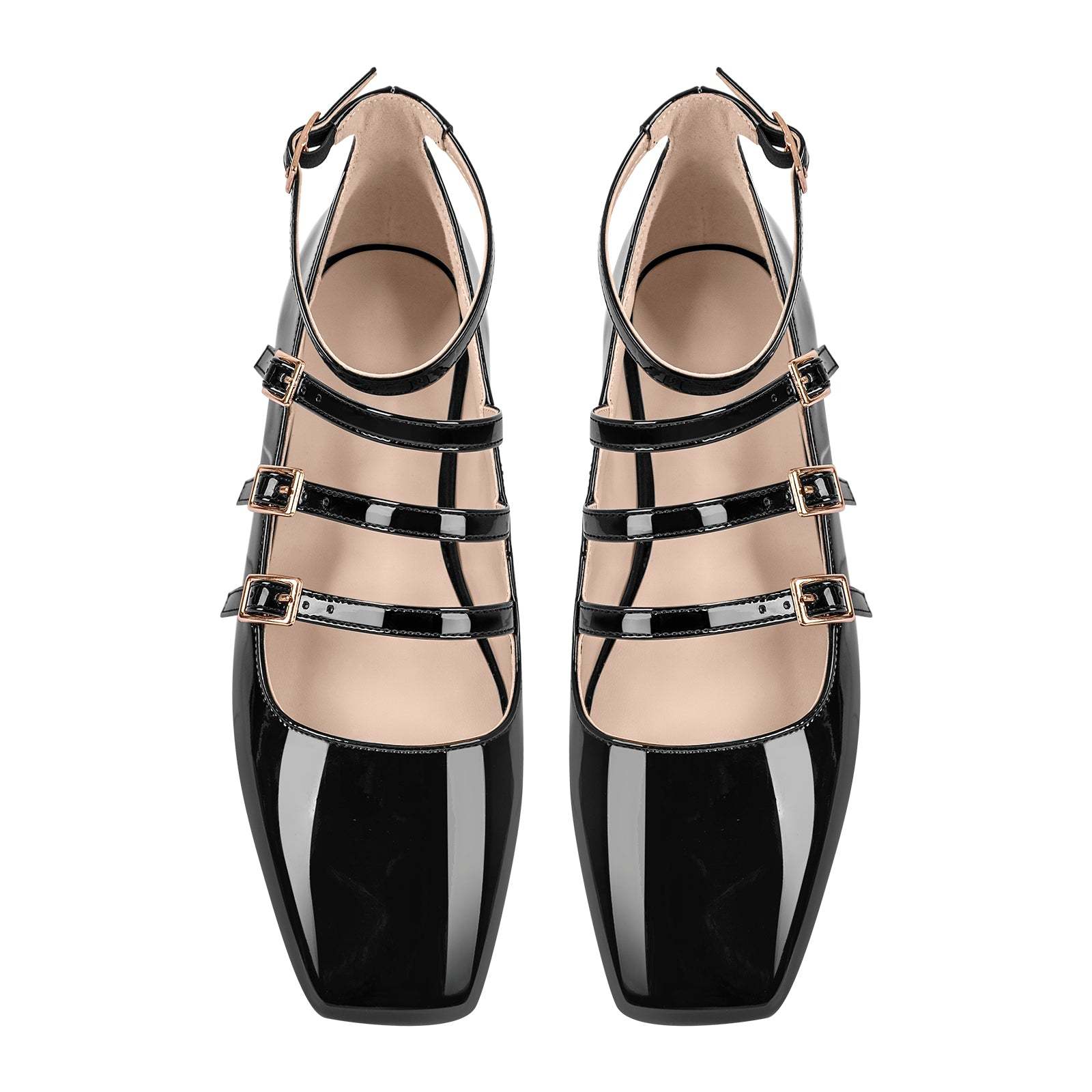 Mary Janes Flache Pumps Riemchenpumps Bequme Schuhe