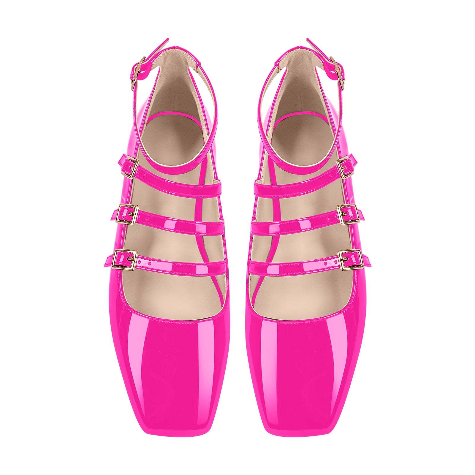 Mary Janes Flache Pumps Riemchenpumps Bequme Schuhe