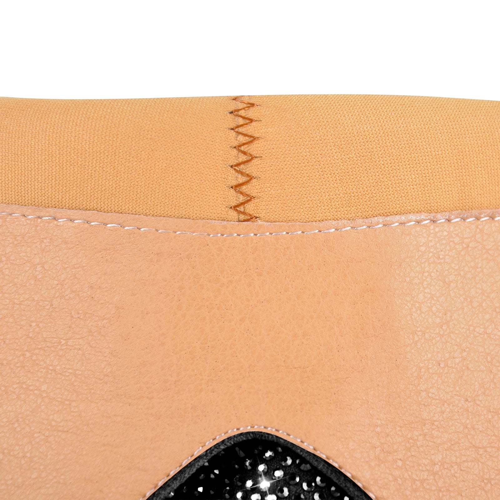 Cowboy Boots Glänzende Westernstiefel mit Blockabsatz