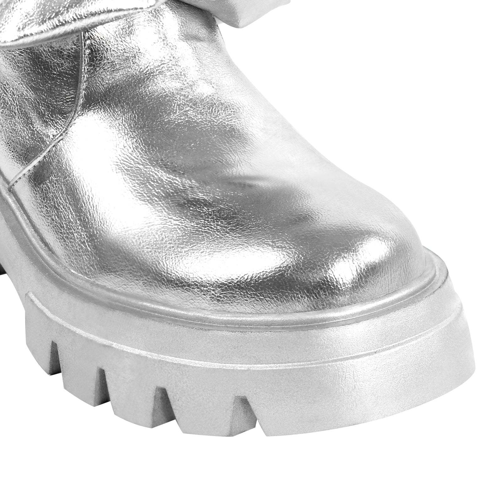 Plateau Halbstiefel Blockabsatz Fold Over Mid Calf Boots Stiefeletten