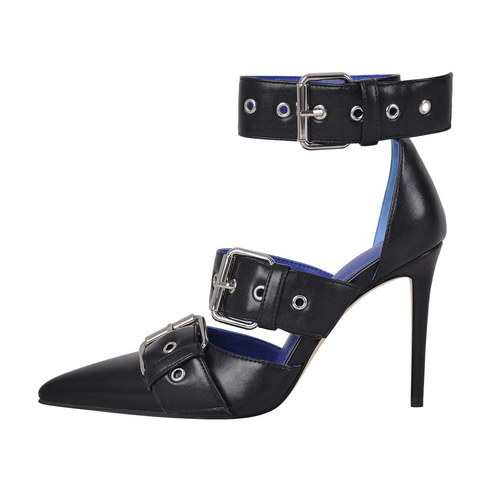 Pumps mit Schnallen Abendschuhe Stilettos