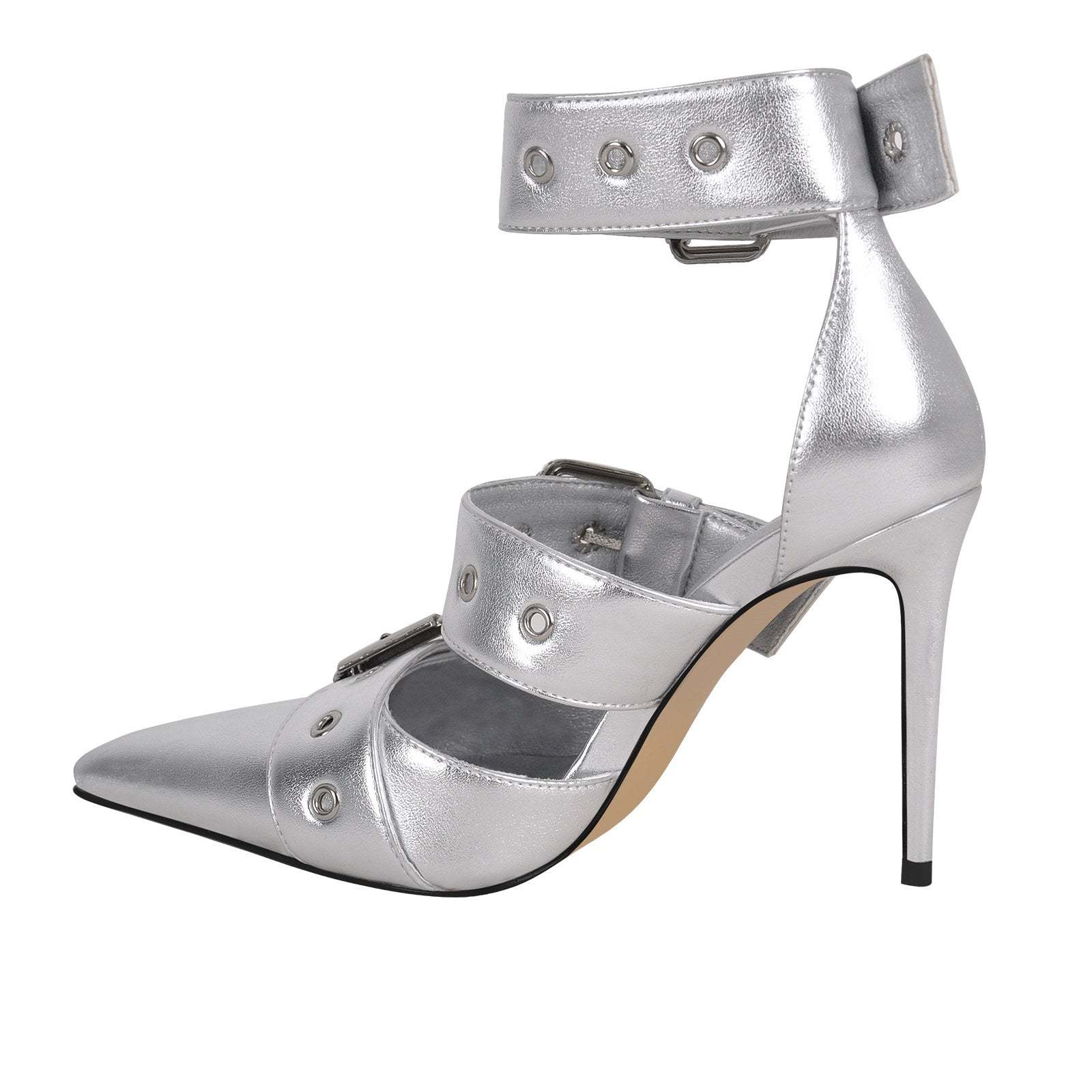 Pumps mit Schnallen Abendschuhe Stilettos