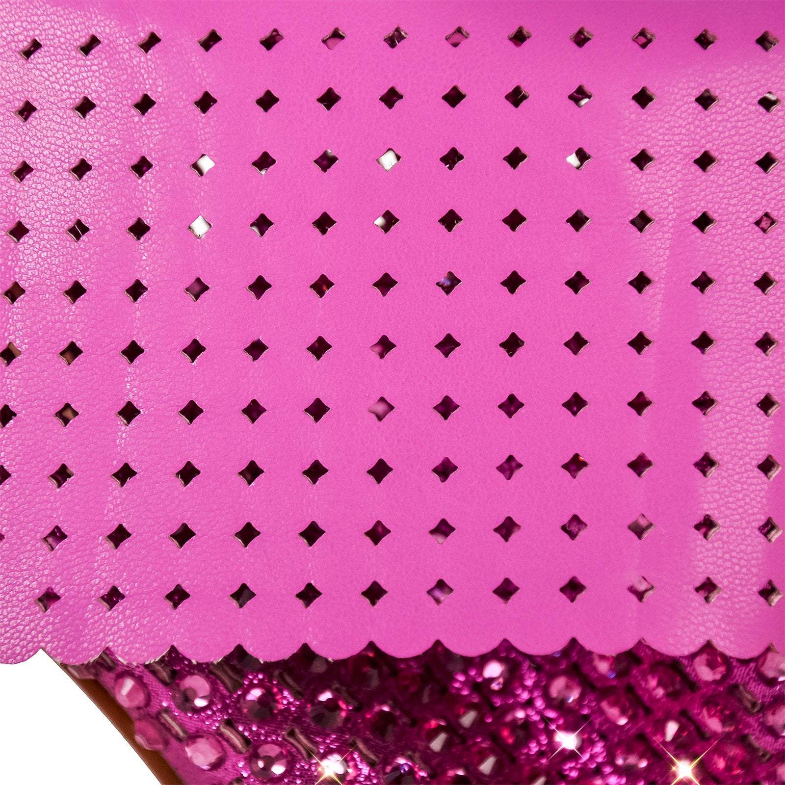 Knöchelstiefel mit Pfennigabsatz Stilettos Strass Reißverschluss