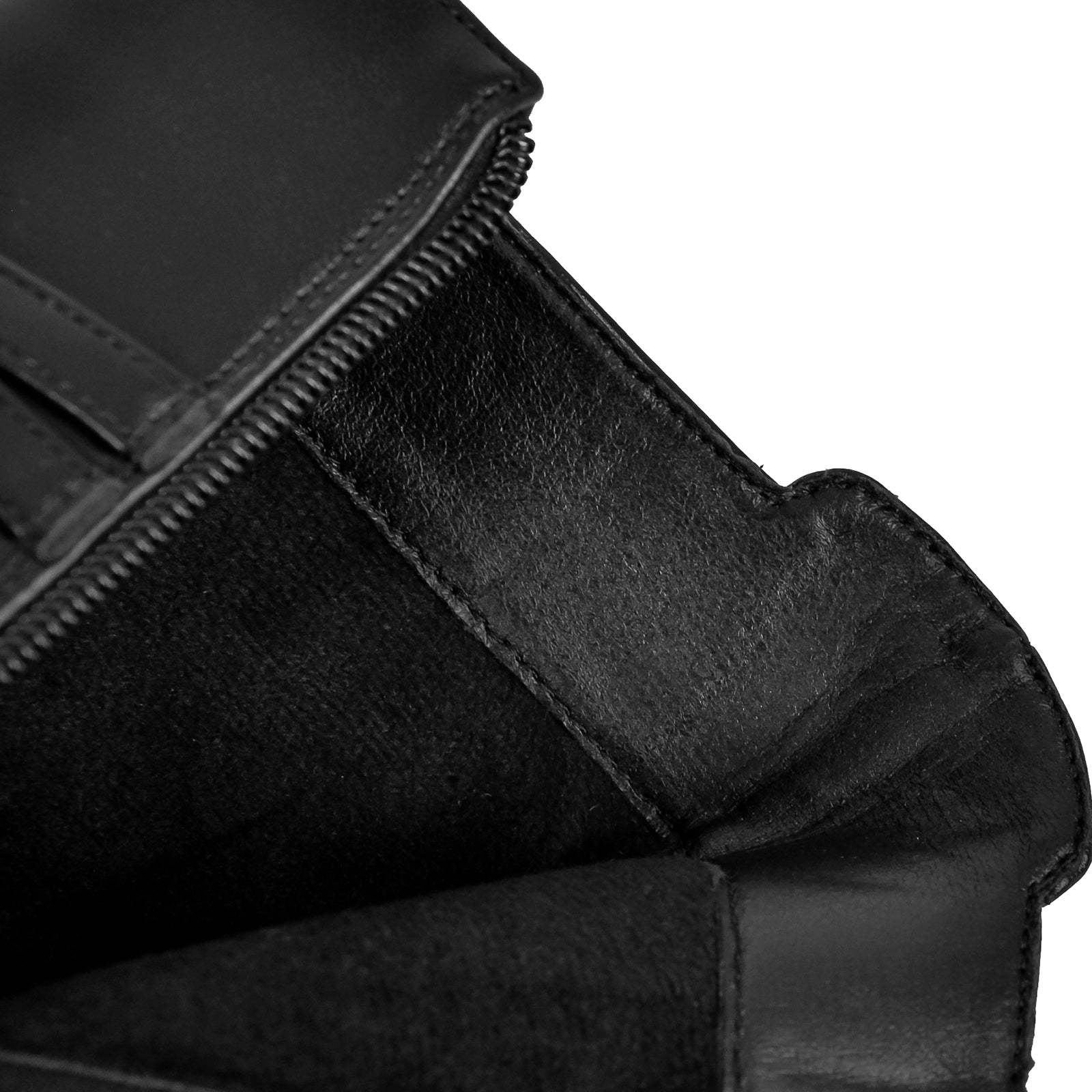 Plateau Stiefeletten mit Pfennigabsatz verzierte Metallketten