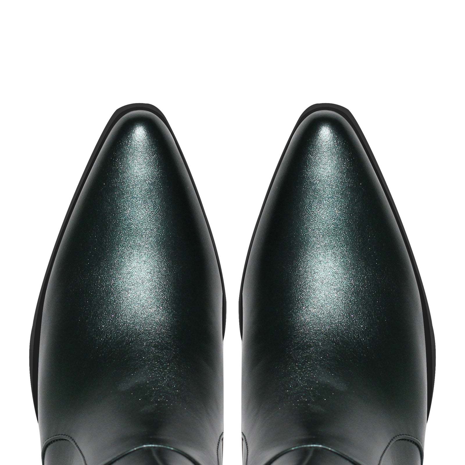 Westernstiefel mit Blockabsatz verzierte Quasten