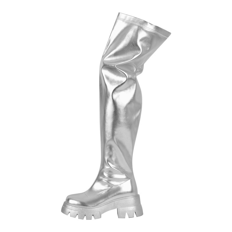 Tragekomfort Over The Knee Stretch Stiefel