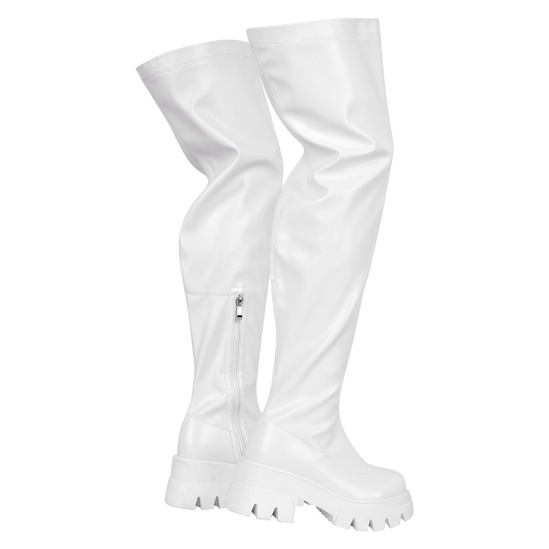 Tragekomfort Over The Knee Stretch Stiefel