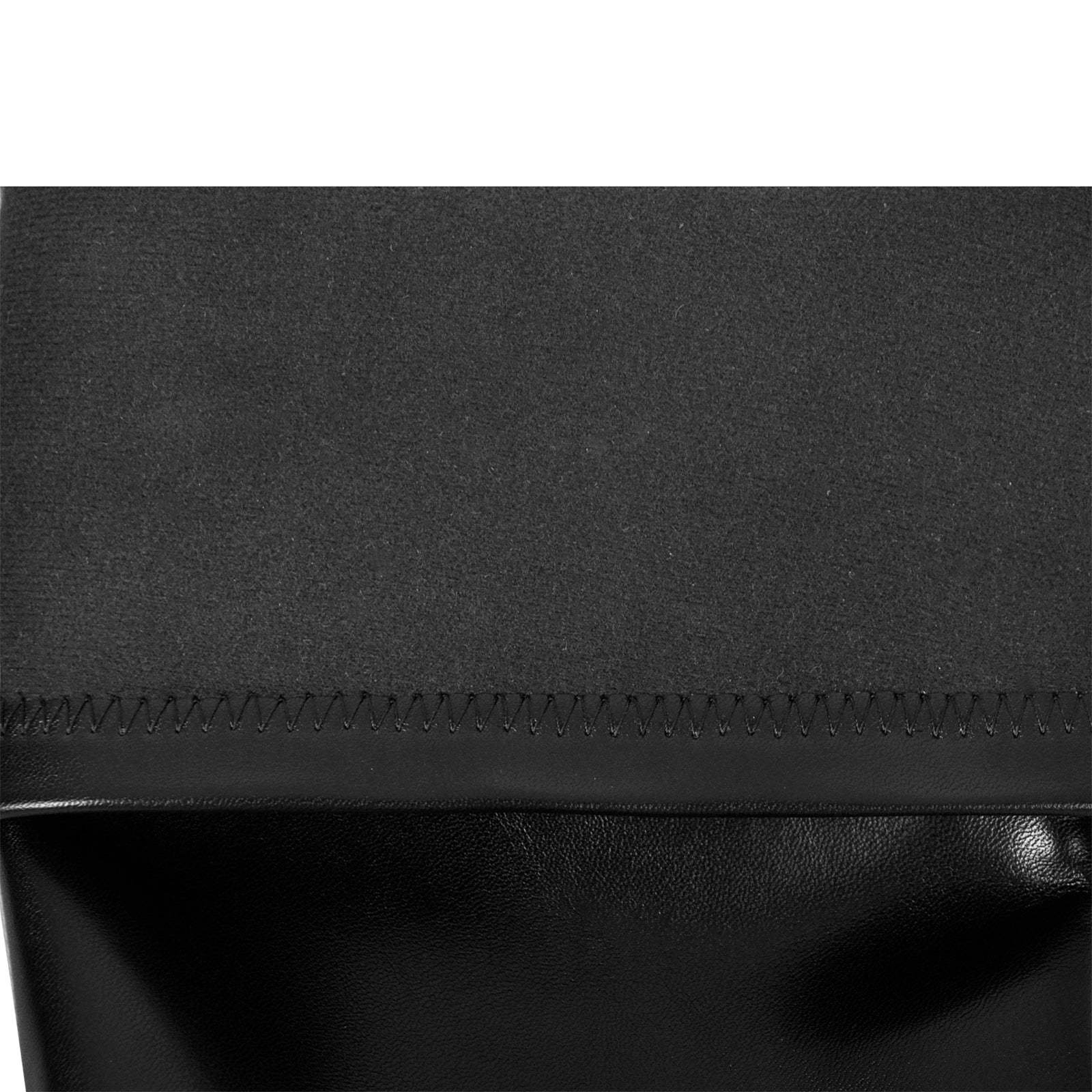 Plateau Overknee Langschaft Stiefel Blockabsatz Quatische Zehen