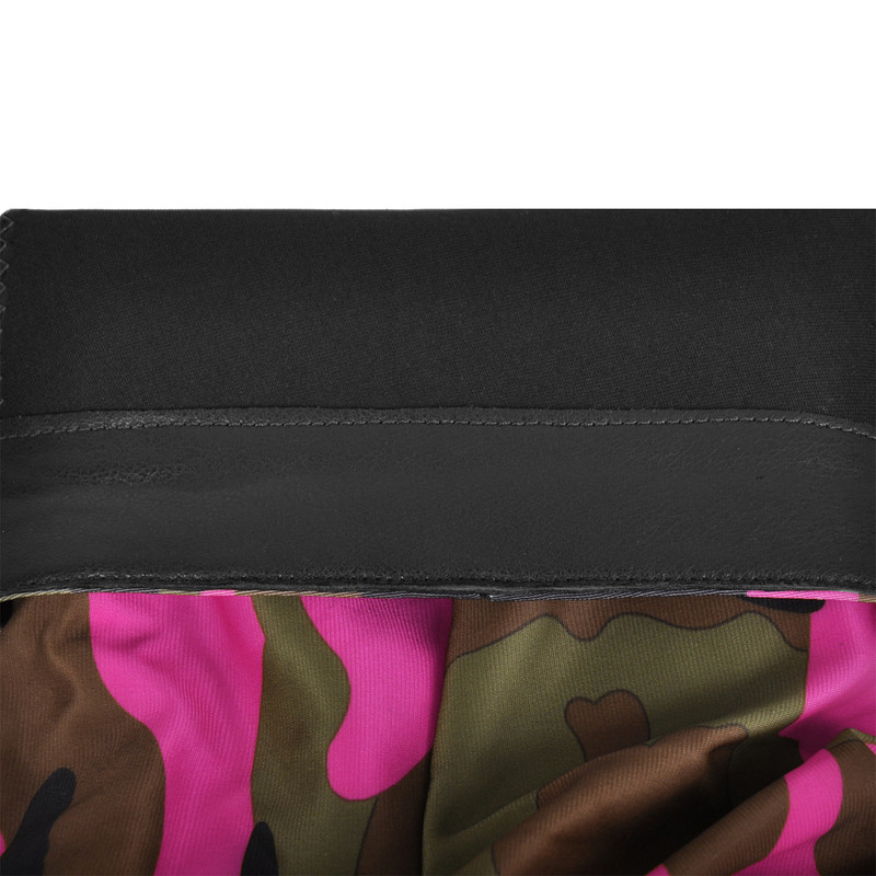 Camouflage Spitz zulaufende Keilstiefel zum Umklappen